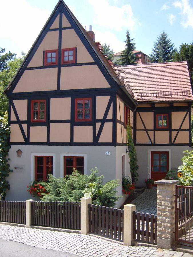 드레스덴 Winzerhaus Rissweg 15 빌라 외부 사진